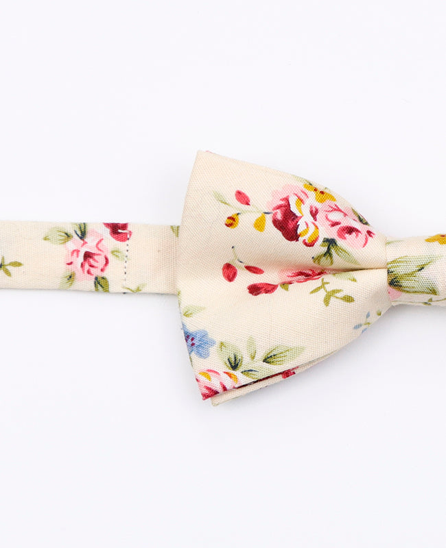 Papillon Liberty Bianco n°4 Bambini in Cotone | Charles - Unipap's