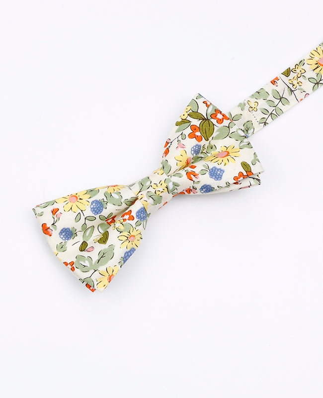 Papillon Liberty Bianco n°5 Bambini in Cotone | Charles - Unipap's