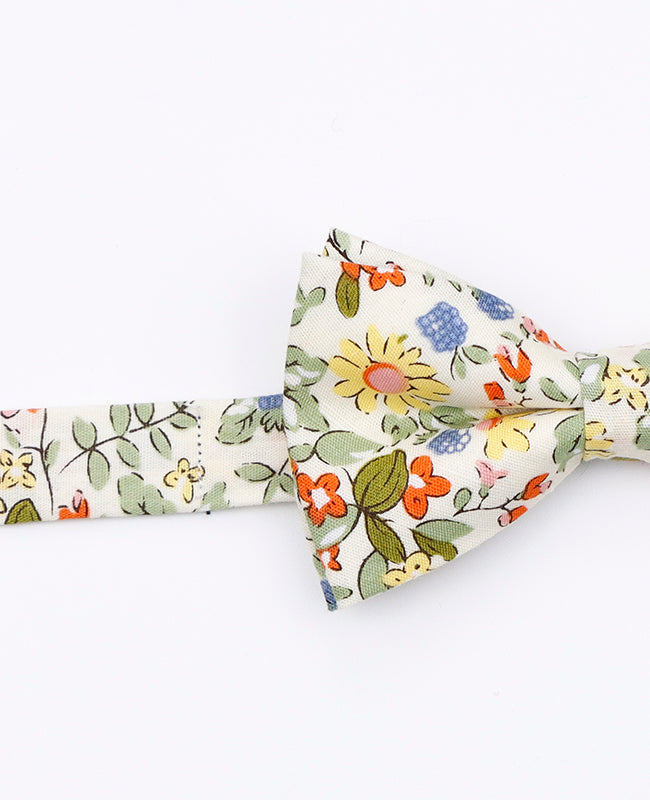 Papillon Liberty Bianco n°5 Bambini in Cotone | Charles - Unipap's