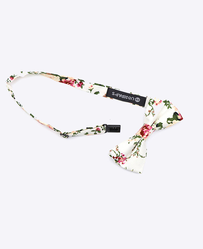 Papillon Liberty Bianco n°6 Bambini in Cotone | Charles - Unipap's