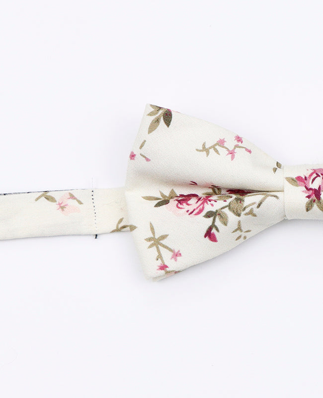 Papillon Liberty Bianco n°7 Bambini in Cotone | Charles - Unipap's