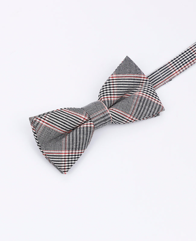 Papillon Tartan Grigio n°2 Bambini in Cotone | Marcel - Unipap's