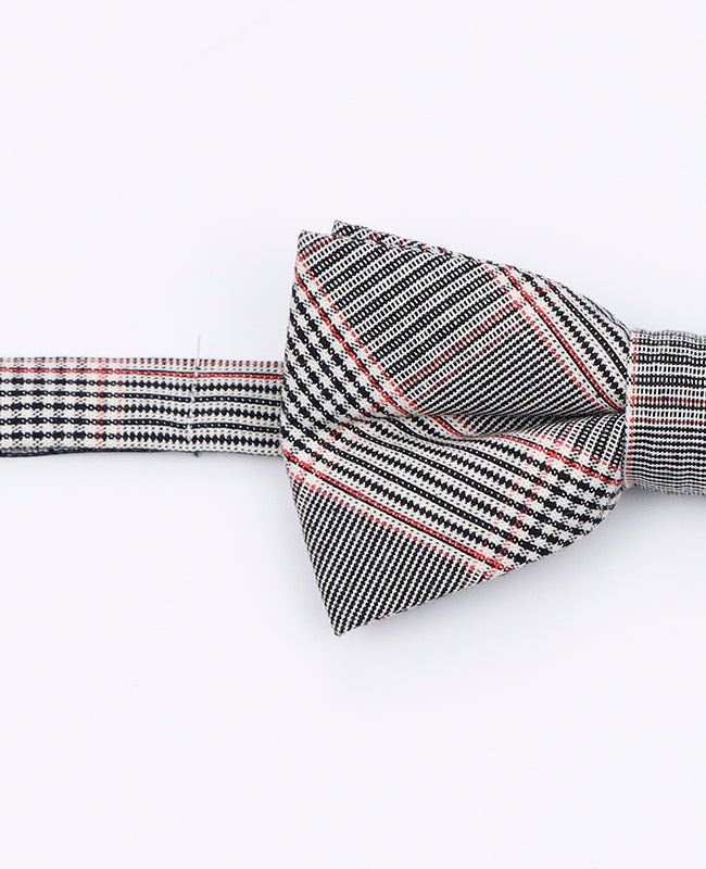 Papillon Tartan Grigio n°2 Bambini in Cotone | Marcel - Unipap's