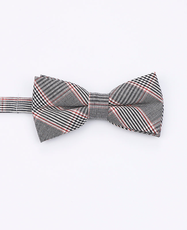 Papillon Tartan Grigio n°2 Bambini in Cotone | Marcel - Unipap's