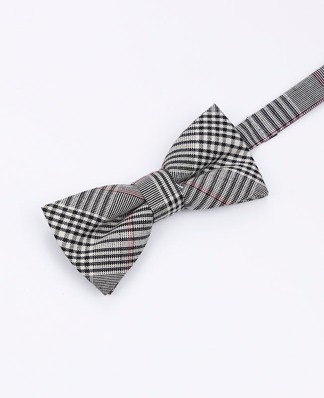 Papillon Tartan Grigio n°3 Bambini in Cotone | Marcel - Unipap's