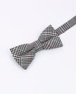 Papillon Tartan Grigio n°3 Bambini in Cotone | Marcel - Unipap's