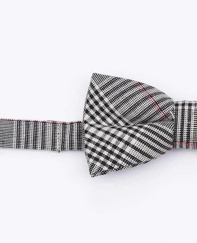 Papillon Tartan Grigio n°3 Bambini in Cotone | Marcel - Unipap's