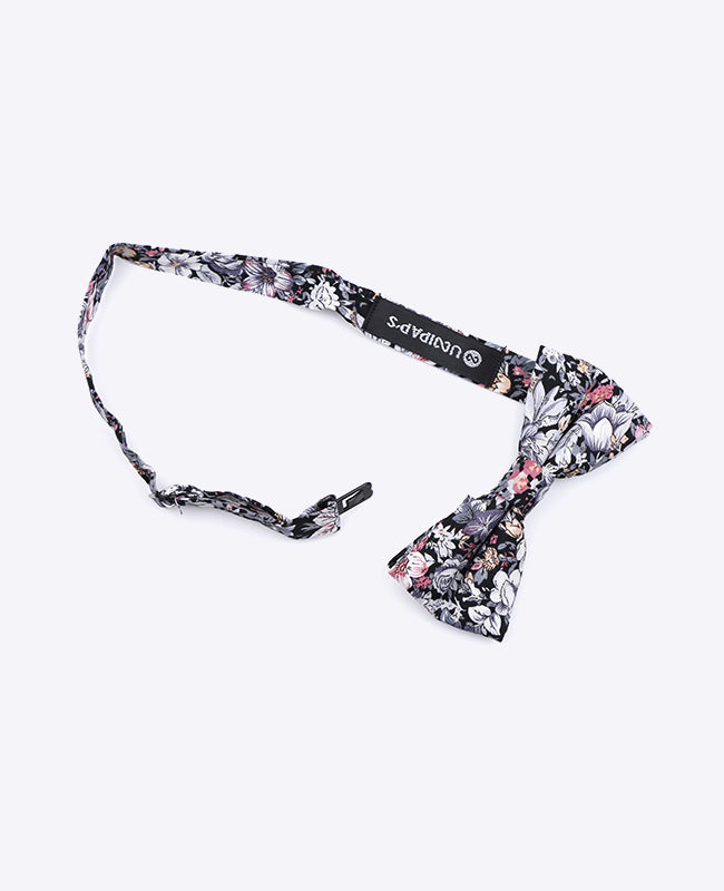 Papillon Liberty Nero n°2 Bambini in Cotone | Gaspard - Unipap's
