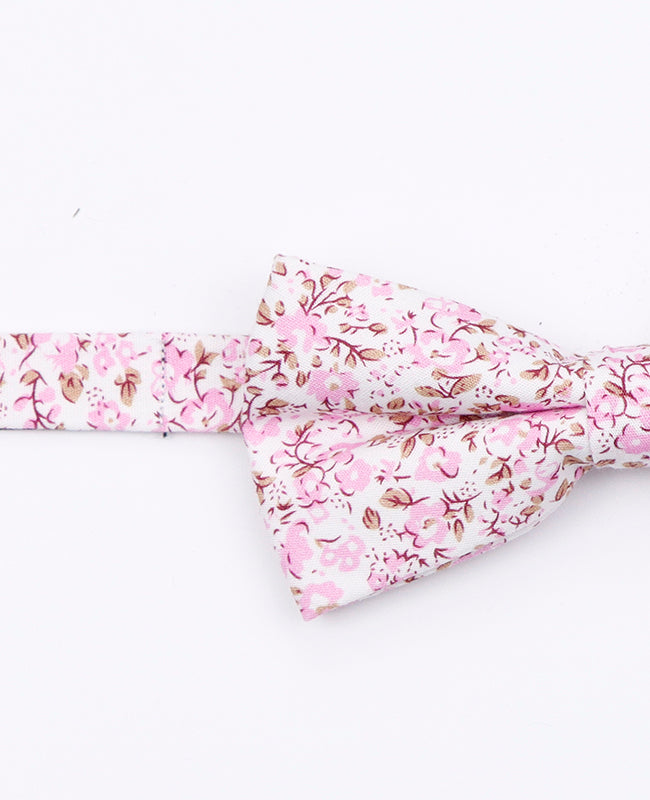Noeud Papillon Liberty Rose n°4 Enfant en Coton | Gaspard - Unipap's