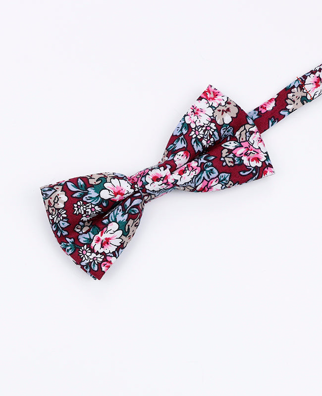 Papillon Liberty Rosso Bambini in Cotone | Charles - Unipap's