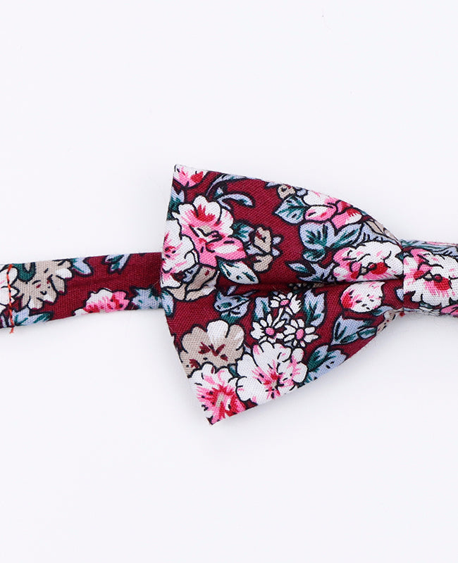 Papillon Liberty Rosso Bambini in Cotone | Charles - Unipap's