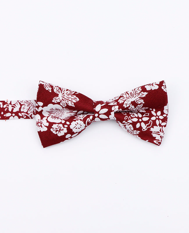 Papillon Liberty Rosso n°2 Bambini in Cotone