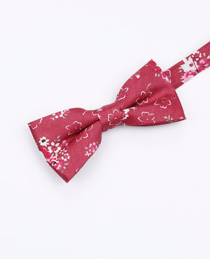 Papillon Liberty Rosso n°2 Bambini in Cotone «Gaspard»