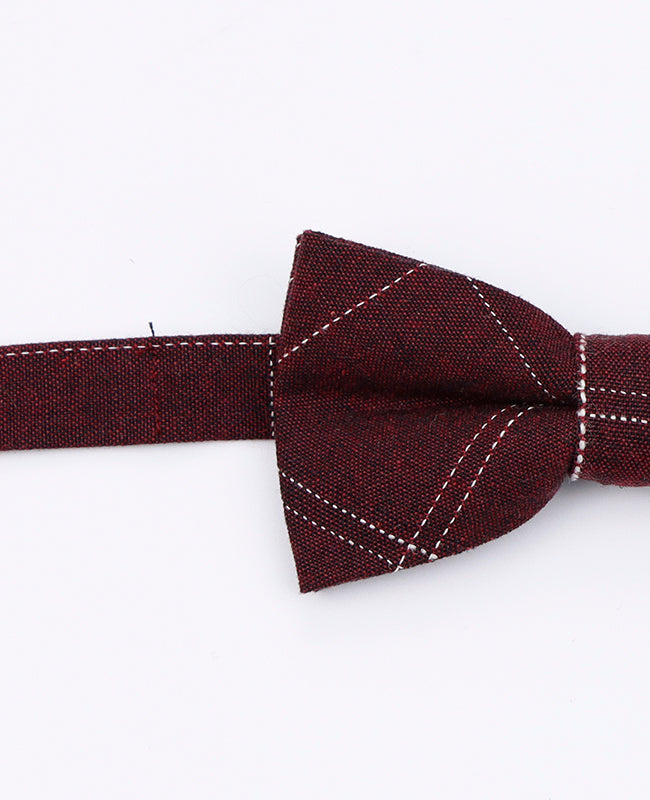 Papillon Tartan Rosso Bambini in Cotone | Marcel - Unipap's