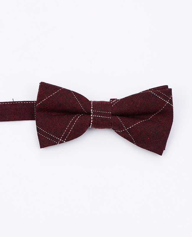 Papillon Tartan Rosso Bambini in Cotone | Marcel - Unipap's
