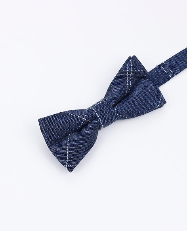 Papillon Tartan Blu Bambini in Cotone | Marcel - Unipap's