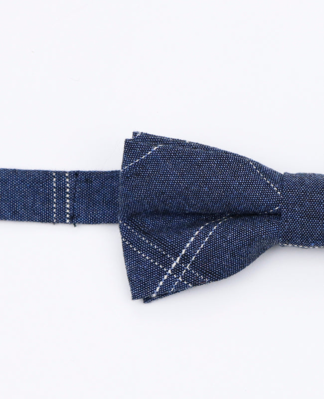 Papillon Tartan Blu Bambini in Cotone | Marcel - Unipap's