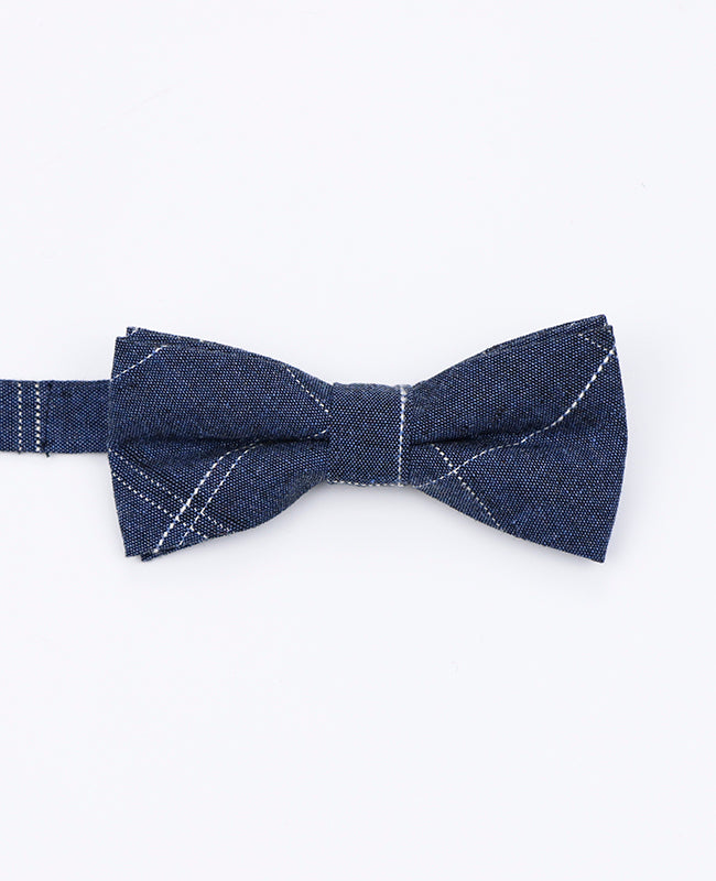 Papillon Tartan Blu Bambini in Cotone | Marcel - Unipap's
