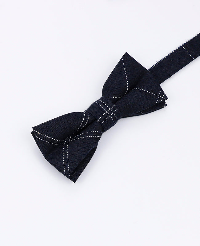 Papillon Tartan Nero n°1 Bambini in Cotone | Marcel - Unipap's