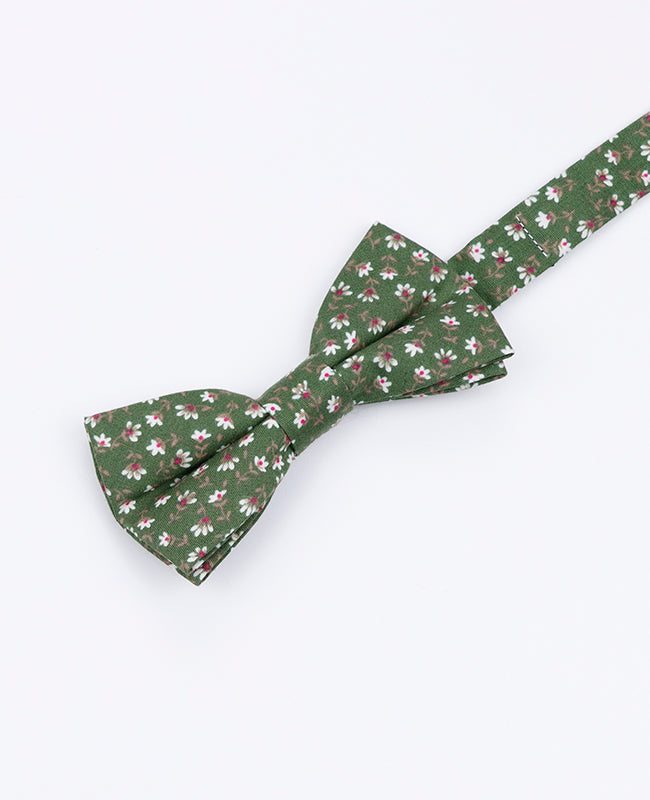Papillon Liberty Verde n°1 Bambini in Cotone | Gaspard - Unipap's