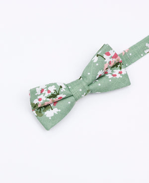 Papillon Liberty Verde n°3 Bambini in Cotone | Gaspard - Unipap's