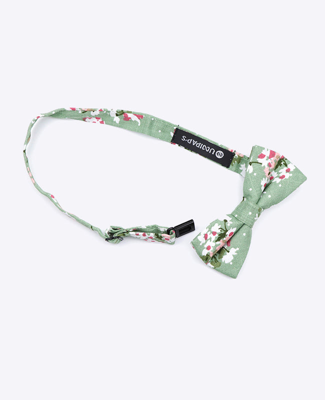 Papillon Liberty Verde n°3 Bambini in Cotone | Gaspard - Unipap's