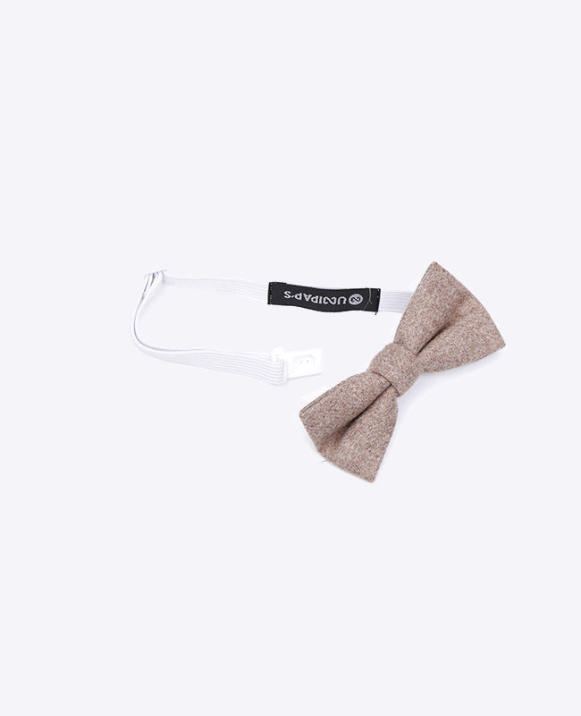 Papillon Beige n°1 Bambini in Lana | Claude - Unipap's
