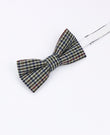 Papillon Tartan Grigio n°9 Bambini in Lana | Nobert - Unipap's