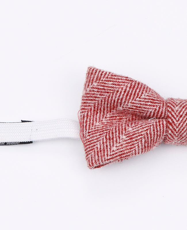 Papillon Rosso n°1 Bambini in Lana | Claude - Unipap's