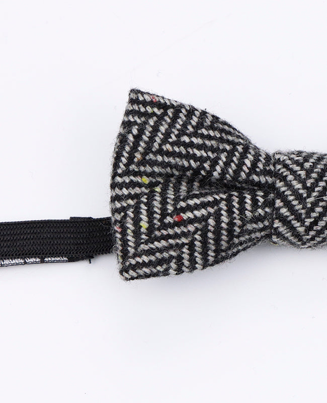 Papillon Tartan Grigio n°1 Bambini in Lana | Norbert - Unipap's