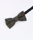 Papillon Tartan Grigio n°5 Bambini in Lana | Norbert - Unipap's