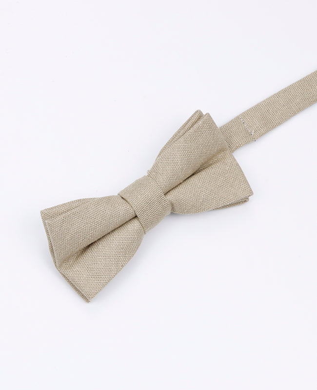 Papillon Beige n°2 Bambini in Lino | Basile - Unipap's