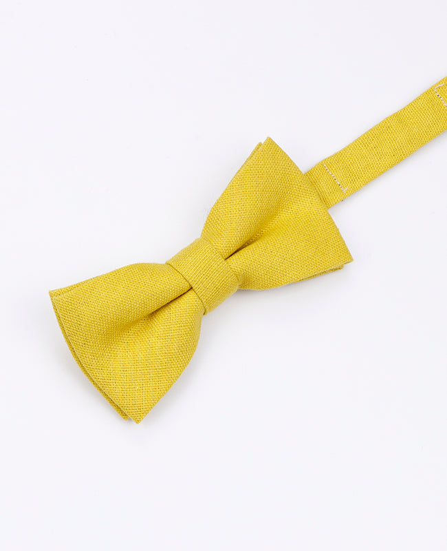 Papillon Giallo n°1 Bambini in Lino | Basile - Unipap's