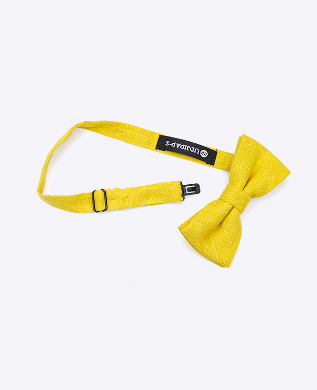 Papillon Giallo n°1 Bambini in Lino | Basile - Unipap's