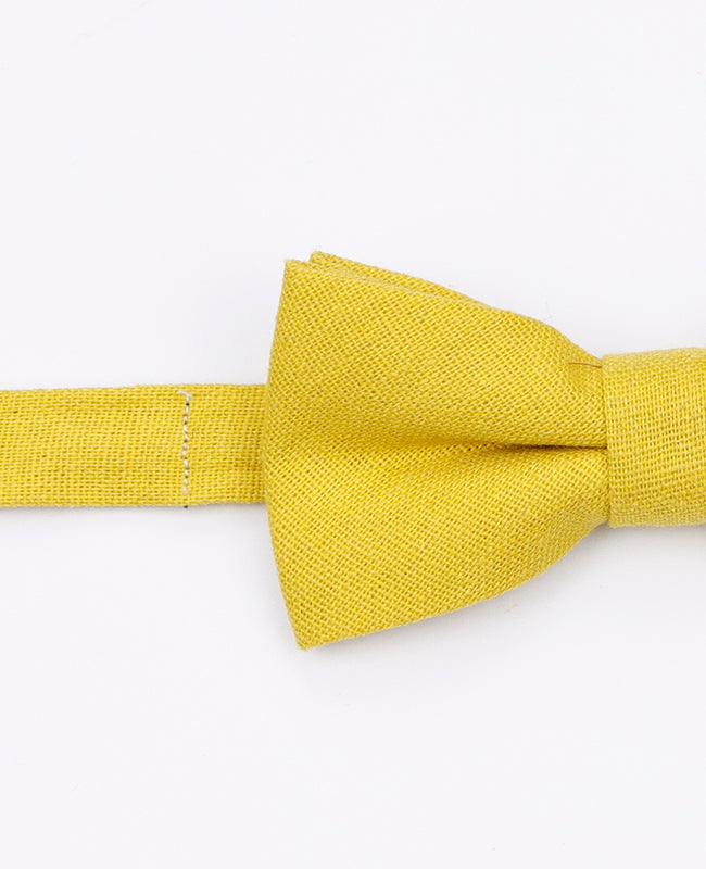 Papillon Giallo n°1 Bambini in Lino | Basile - Unipap's