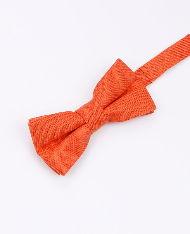 Papillon Arancione n°1 Bambini in Lino | Basile - Unipap's