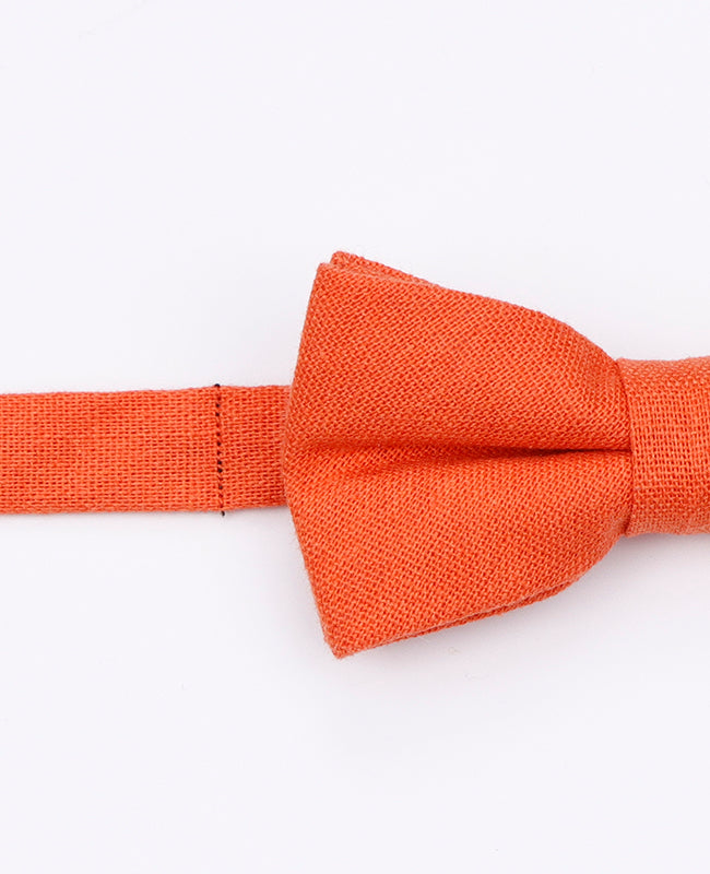 Papillon Arancione n°1 Bambini in Lino | Basile - Unipap's