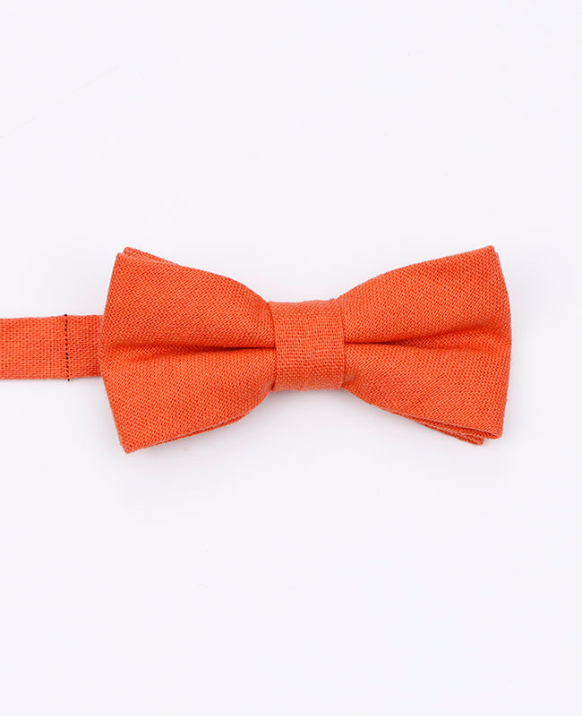 Papillon Arancione n°1 Bambini in Lino | Basile - Unipap's
