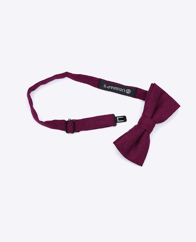 Papillon Rosso n°1 Bambini in Lino | Basile - Unipap's