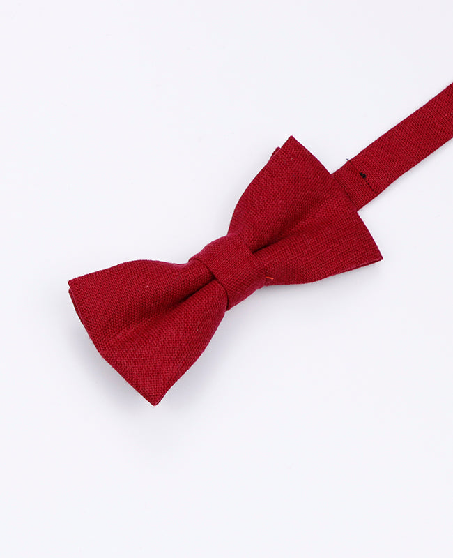 Papillon Rosso n°2 Bambini in Lino | Basile - Unipap's