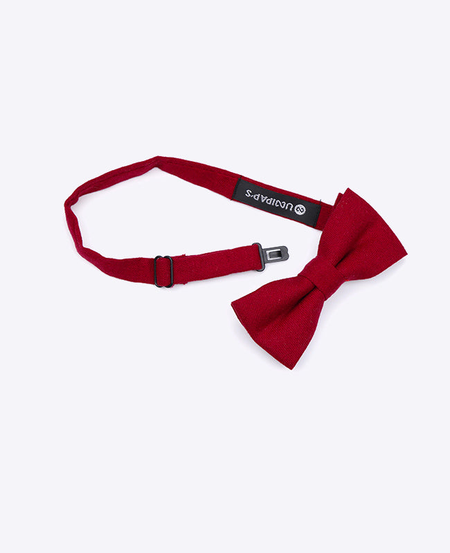 Papillon Rosso n°2 Bambini in Lino | Basile - Unipap's