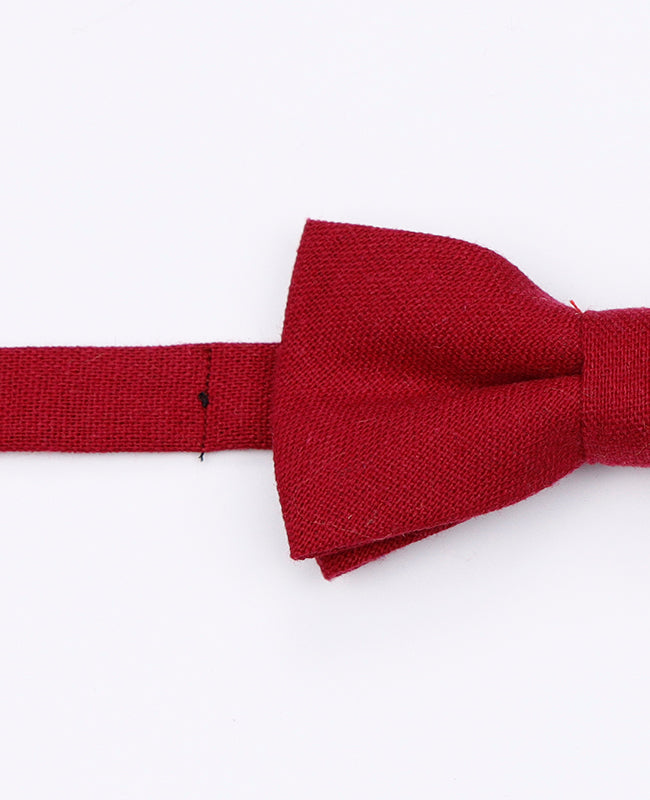 Papillon Rosso n°2 Bambini in Lino | Basile - Unipap's