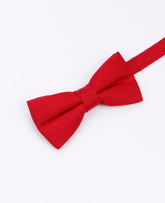 Papillon Rosso n°3 Bambini in Lino | Basile - Unipap's