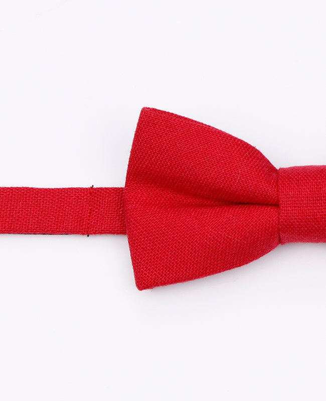 Papillon Rosso n°3 Bambini in Lino | Basile - Unipap's