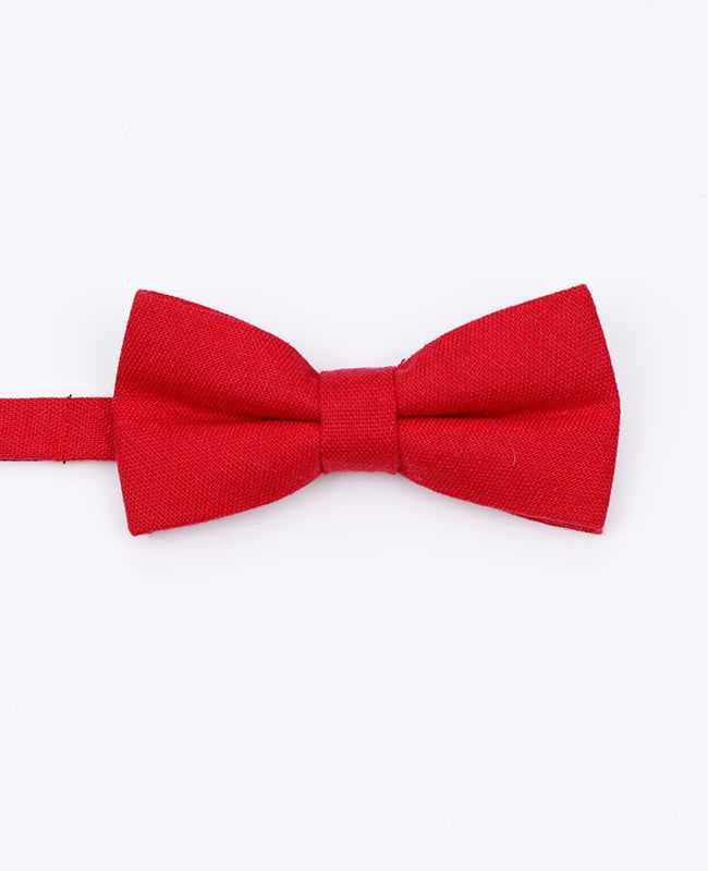 Papillon Rosso n°3 Bambini in Lino | Basile - Unipap's