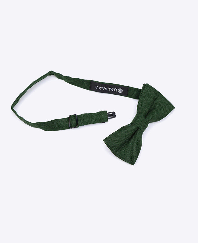 Papillon Verde n°2 Bambini in Lino | Basile - Unipap's