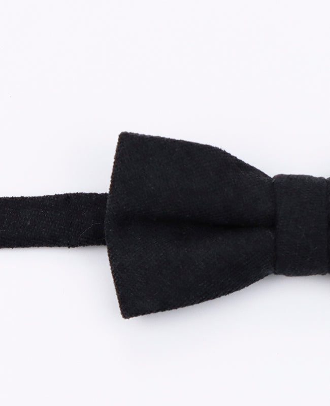 Noeud Papillon Noir Enfant en Effet Velours | Simon - Unipap's