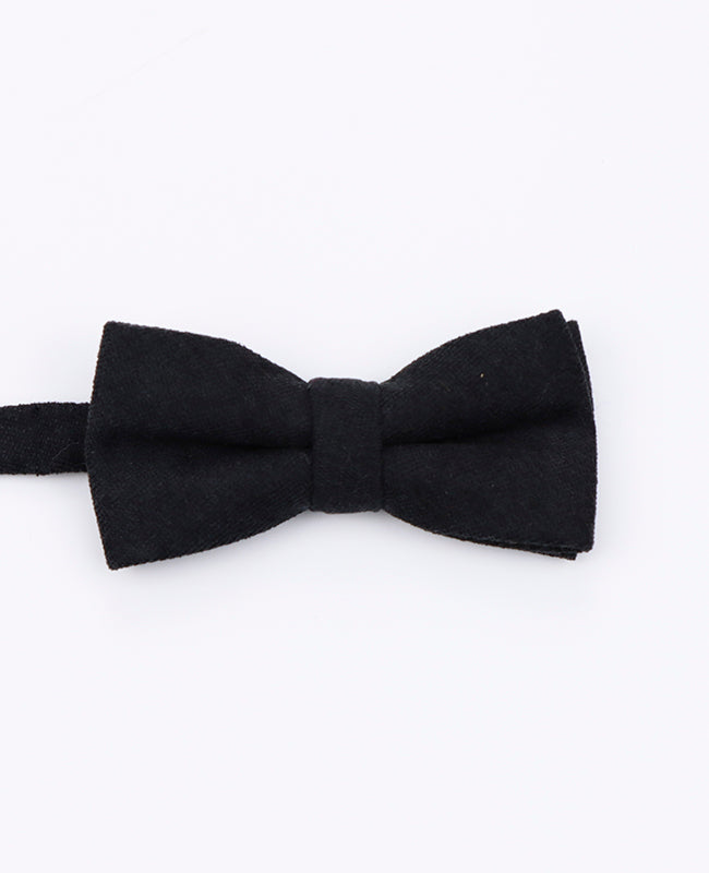 Noeud Papillon Noir Enfant en Effet Velours | Simon - Unipap's