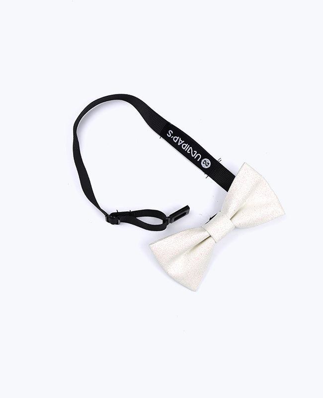 Papillon Con Paillettes Bianco Bambini in Poliestere «Olive»
