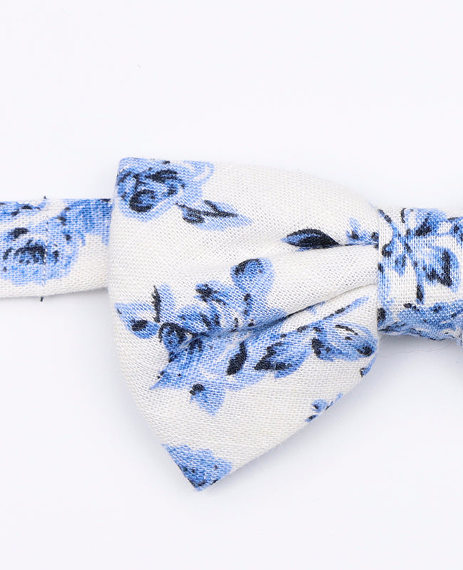Papillon Liberty Bianco n°10 Uomo in Cotone | Charles - Unipap's